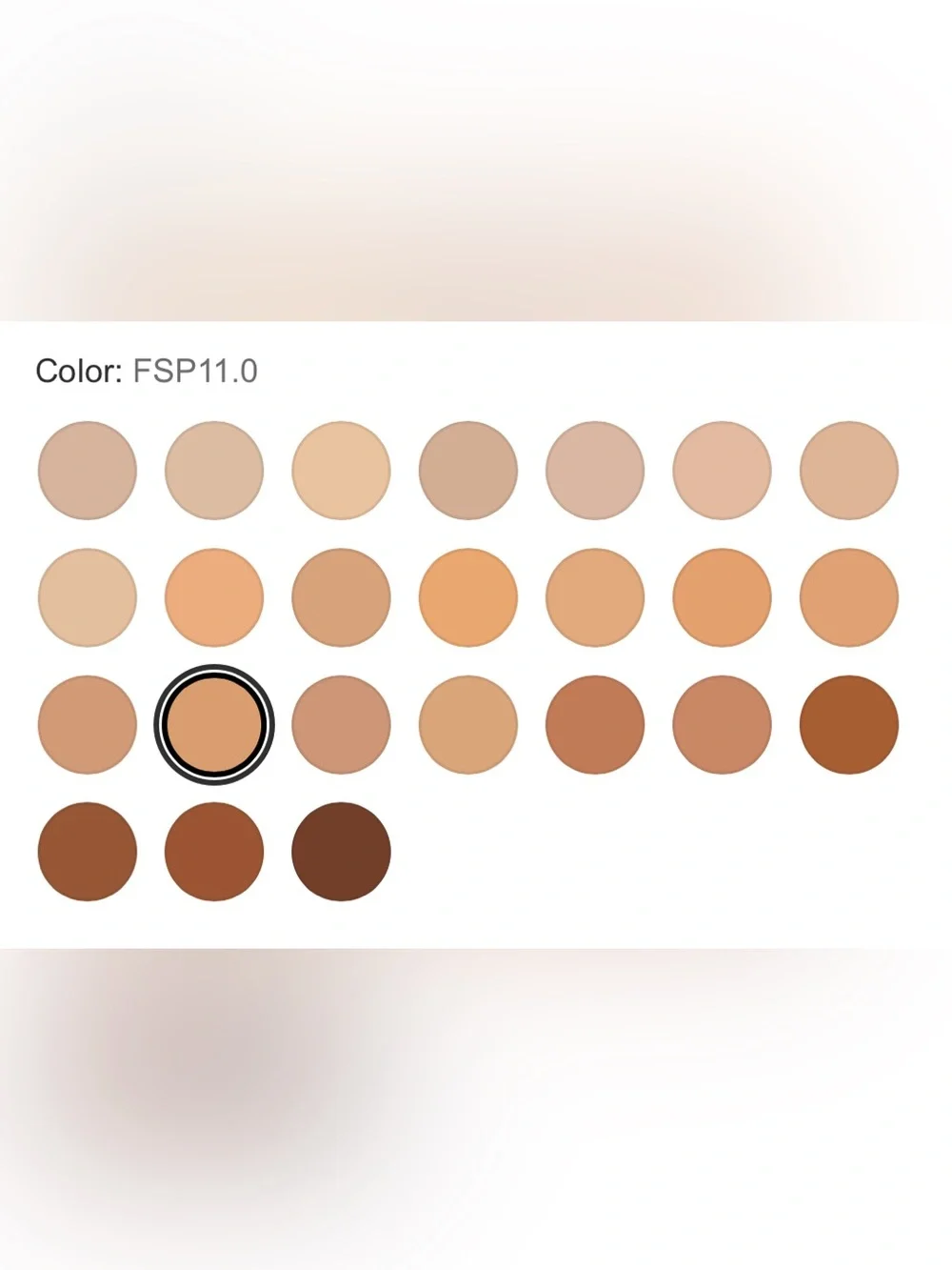 FSP-11.0 Flawless Stay Velvet Matte Powder Foundation- 0.25 oz NIB
